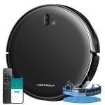 LIECTROUX L200 Robotdammsugare och Våtmopp i Ett, Smart Kartläggning, WiFi-app, 4KPa Sugkraft, Borstlös Motor, Fungerar med Alexa och Google Assistant, Idealisk för Djurhår, Mattor och Hårda Golv
